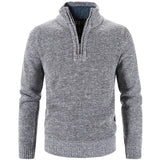 Daxton – Men’s Half Zip Mock Neck Sweater
