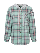 Maribell - Plaid Knit Cardigan