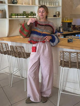 Mirah - Womens Multicolour Mohair Sweater
