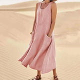 Sylira - Long Dress with Pockets