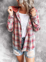 Maribell - Plaid Knit Cardigan