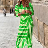 Lucindia - Elegant Maxi Dress