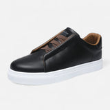 Mondevo - Premium Leather Slip On Men Sneakers
