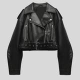 Avenique - Womens Short Leather Jacket