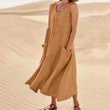 Sylira - Long Dress with Pockets