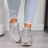 Moriana – Women Sneakers With Side Zipper Easy Fit