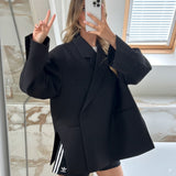 Valenza – Women’s Blazer with Oversized Collar