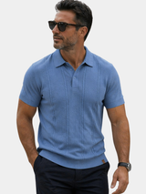 Montrivo - Modern Textured Mens Polo