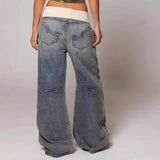 Nalora – Women’s Wide-Leg Trousers with Contrast Waistband