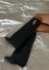Elyndra - Womens Hidden Heel Minimalist Boots