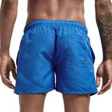 Bravion - Mens Swim Shorts With Drawstring And Side Pockets