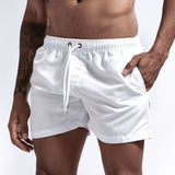 Bravion - Mens Swim Shorts With Drawstring And Side Pockets