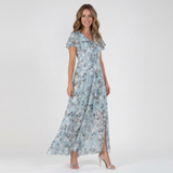 Vessira – Elegantní květinové maxi šaty