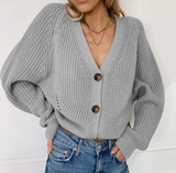 Adeline – Women’s Knitted Button Cardigan