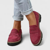 Anvera – Chunky Slip On Loafer Shoes Women