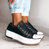 Women's Platform Sneakers with Modern Design and Durable Materials