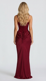 Ariana Draped Maxi Dress