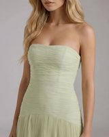 Kenzie Forest Maxi Dress - Green
