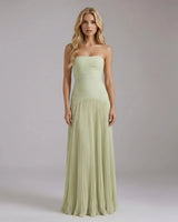 Kenzie Forest Maxi Dress - Green