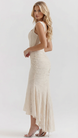 Liana Corset Midi Dress