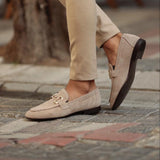 Edwarden – Mens Slip On Loafers With Metal Detail