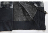 Maelric – Hooded Zip-Up Fleece Lined Sweater for Men