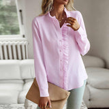 Severelle - Flattering Long Sleeve Blouse