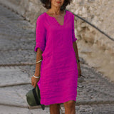 Yesha – Comfortable Linen Summer Dress
