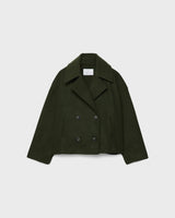 Cavirelle - Womens Short Wool Wrap Jacket