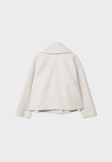 Valerienne – Women’s Cropped Double Breasted Jacket