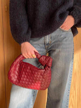 Mini Woven Handbag for Women | Compact