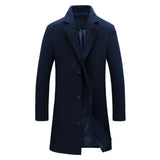 Henric – Men’s Garrison Coat with Timeless Cut and Warm Lining