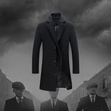 Henric – Men’s Garrison Coat with Timeless Cut and Warm Lining