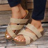 Blairen – Orthopedic Platform Slide Sandals