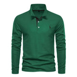 Evren - Mens Long Sleeve Polo Shirt