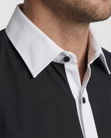 Valerion - Two Tone Slim Fit Mens Shirt