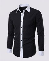 Valerion - Two Tone Slim Fit Mens Shirt