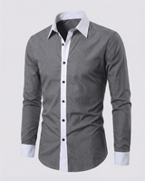 Valerion - Two Tone Slim Fit Mens Shirt