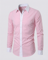 Valerion - Two Tone Slim Fit Mens Shirt