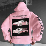 Herre Hættetrøje – Racing Print Pullover