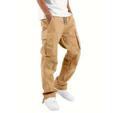 Dave - Straight Cut Wide Leg Cargo Pants