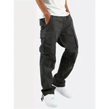 Dave - Straight Cut Wide Leg Cargo Pants