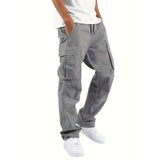 Dave - Straight Cut Wide Leg Cargo Pants