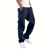Dave - Straight Cut Wide Leg Cargo Pants