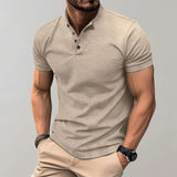 Laurenox - Men Elegant Casual Polo Shirt