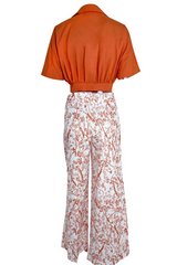 Genevora - Premium Satin Palazzo Set