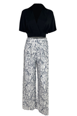 Genevora - Premium Satin Palazzo Set