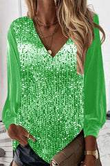 Lumirelle - Subtle Glitter Blouse