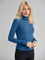 Alvera - Womens Classic High Neck Sweater