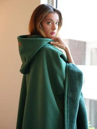 Unisex Hoodie Blanket Pullover